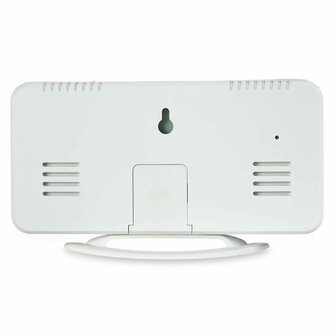 Digitale Tafelklok Wit ABS 15,7 x 7,7 x 1,5 cm (12 Stuks) 3