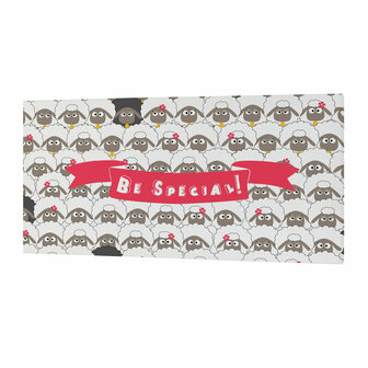 Canvas HappyFriday Baleno Teen Little sheep Multicolour 27 x 54 cm 1