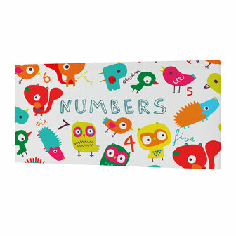 Canvas HappyFriday Baleno teen Forest friends Multicolour 27 x 54 cm 1
