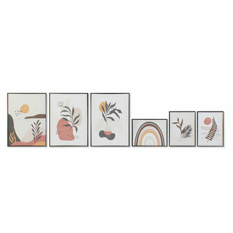 Schilderij DKD Home Decor Blad van een plant (40 x 2,8 x 60 cm) 1