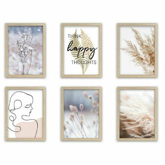 Schilderij DKD Home Decor Pijnboom (40 x 2 x 60 cm) 1