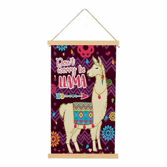 Canvas Lama (1 x 54 x 33 cm) (24 Stuks) 3