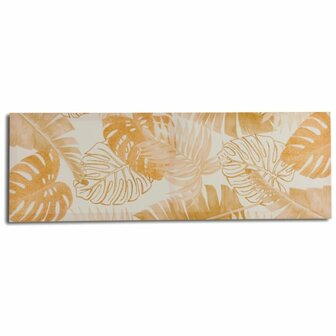 Canvas Blad van een plant Gouden 90 x 30 x 1,5 cm (12 Stuks) 3