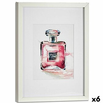 Schilderij Parfum Glas spaanderplaat 33 x 3 x 43 cm (6 Stuks) 1