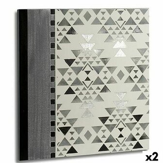 Schilderij Etnisch 78 x 2,5 x 78 cm (2 Stuks) 1