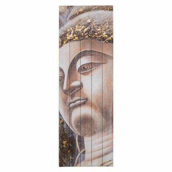 Schilderij Alexandra House Living Asia Sparrenhout Hout MDF 150 x 4 x 50 cm 3