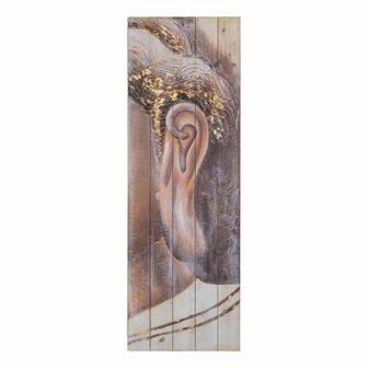 Schilderij Alexandra House Living Asia Sparrenhout Hout MDF 150 x 4 x 50 cm 4