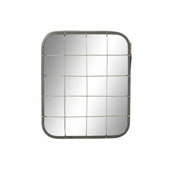 Wandspiegel DKD Home Decor Zwart Metaal Gouden (45.5 x 7.5 x 55 cm) 1