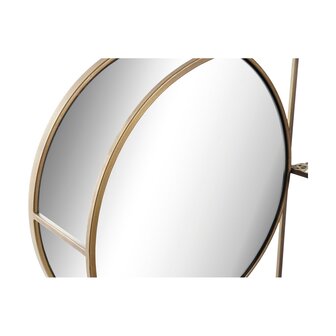 Wandspiegel DKD Home Decor Spiegel Gouden Metaal Modern (80 x 13 x 35 cm) 4