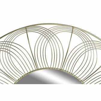 Wandspiegel DKD Home Decor Gouden Metaal (60 x 4 x 60 cm) 3