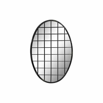 Wandspiegel DKD Home Decor Zwart Metaal (47,5 x 2,3 x 70 cm) 1