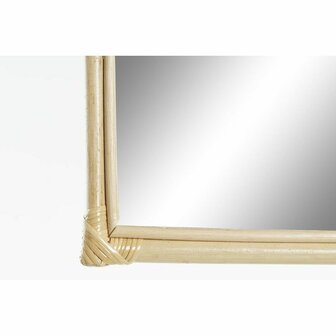 Wandspiegel DKD Home Decor Spiegel Natuurlijk Bamboe (40 x 5 x 70 cm) 2
