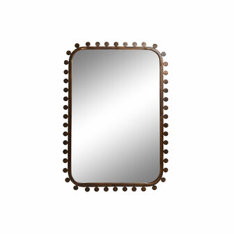 Wandspiegel Home ESPRIT Zwart Gouden Kristal Hout MDF Neoklassiek 44 x 2,5 x 64 cm 1