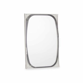 Wandspiegel Zwart Kristal Polyskin 43 x 65 x 3 cm (4 Stuks) 3