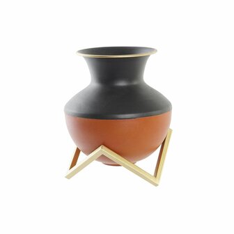 Vaas DKD Home Decor Multicolour Metaal Modern 18 x 18 x 21 cm 1