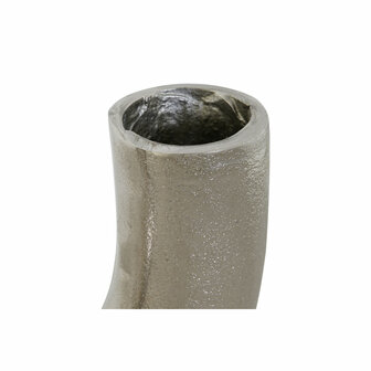 Vaas DKD Home Decor Zilverkleurig Aluminium 19 x 11 x 17 cm 2