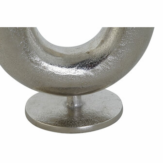 Vaas DKD Home Decor Zilverkleurig Aluminium 19 x 11 x 17 cm 3