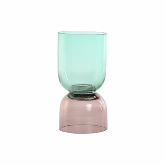Vaas Home ESPRIT Tweekleurig Kristal 10 x 10 x 21 cm 1