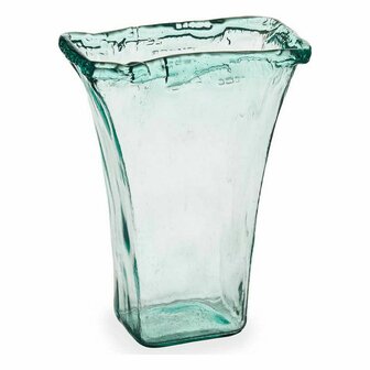 Vaas 27 x 34,5 x 14 cm Kristal Transparant (2 Stuks) 2