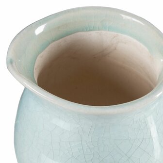 Vaas 20 x 15 x 17,5 cm Keramisch Turkoois 4