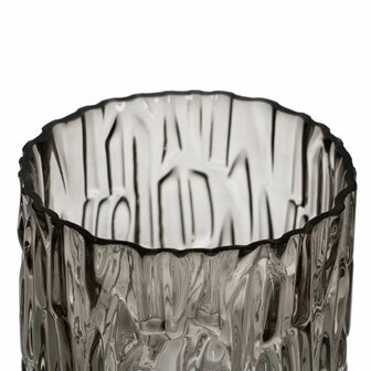 Vaas Grijs Kristal 12 x 12 x 12 cm 2