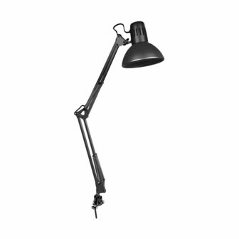 Bureaulamp EDM Melbourne E27 60 W Flexo/bureaulamp Zwart Metaal (24 x 98 cm) 1