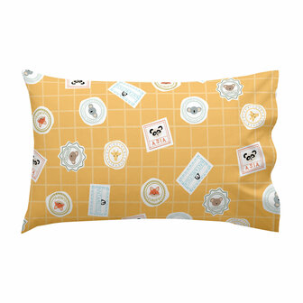 Dekbedovertrek set HappyFriday Mr Fox World trip Multicolour Wieg voor baby&amp;apos;s 2 Onderdelen 5
