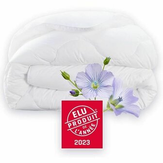 Dekbed DODO Champs de Lin 140 x 200 cm Wit 450 g/m&sup2; 3