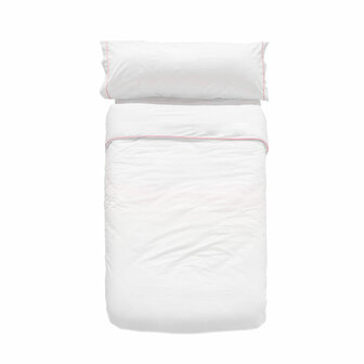 Dekbedovertrek set HappyFriday Basic Kids Roze Bed van 80/90 2 Onderdelen 1