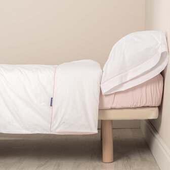 Dekbedovertrek set HappyFriday Basic Kids Roze Bed van 80/90 2 Onderdelen 4