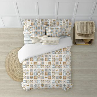 Dekbedovertrek Kids&amp;Cotton Tilburg Multicolour 175 Draden 220 x 220 cm 4