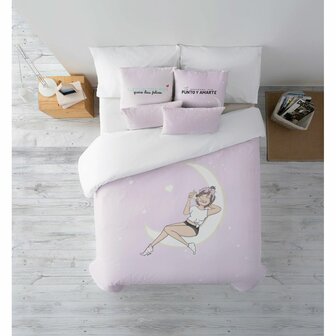 Dekbedovertrek Kids&amp;Cotton Luna Multicolour 175 Draden 220 x 220 cm 1