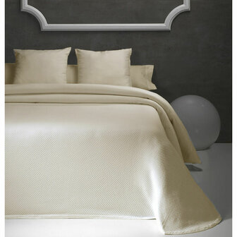 Sprei Hosteline JOYA Beige Bed van 150 (1 Onderdelen) 1