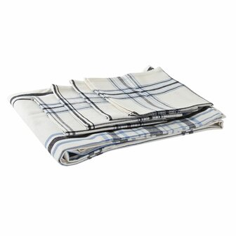 Tafelkleed en servetten DKD Home Decor 250 x 150 x 0,5 cm Beige Blauw 2