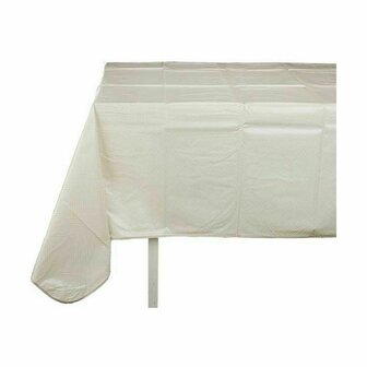 Tafelkleed Oliedoek Beige Ruiten 140 x 140 cm (12 Stuks) 2