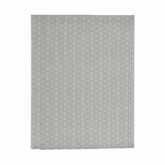 Tafelkleed Dun canvas Anti-vlek Ster 140 x 180 cm Grijs (6 Stuks) 3