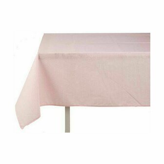 Tafelkleed Dun canvas Anti-vlek Ster 140 x 180 cm Roze (6 Stuks) 2