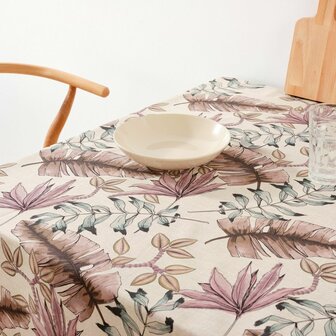 Tafelkleed Belum 0120-314 Beige 100 x 80 cm Blommor 6