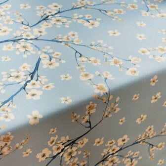 Tafelkleed Belum 0120-327 Blauw 100 x 155 cm Blommor 5