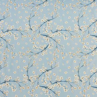 Tafelkleed Belum 0120-327 Blauw 100 x 155 cm Blommor 6