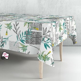 Tafelkleed op rol Exma Mix Oliedoek Wit 140 cm x 25 m 2