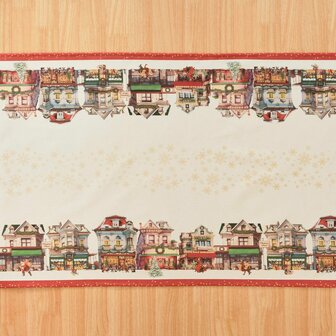 Tafelloper Belum Christmas City Multicolour 45 x 140 cm 3