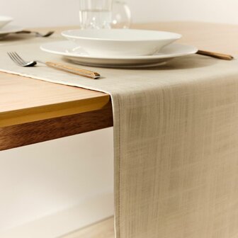 Tafelloper Belum Liso Beige 45 x 140 cm 2