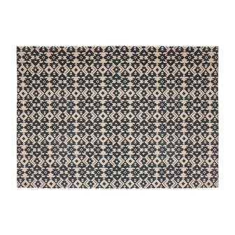 Tapijt Atmosphera Zwart Beige Katoen Multicolour 60 x 90 cm 3