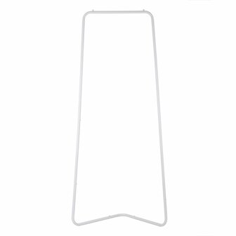 Kapstok 81 x 38 x 182 cm Metaal Wit 6
