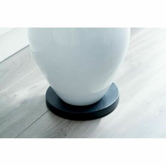 Standaard voor bloempot met wielen Nature Zwart Polypropyleen (&Oslash; 29,2 x 4 cm) 4