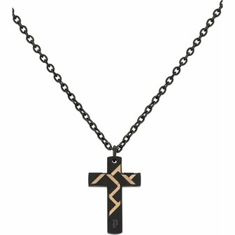 Heren ketting Police PJ.26478PSBR-01 70 cm 1