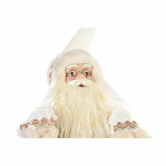 Decoratieve figuren DKD Home Decor Kerstman Kerstmis Grijs Roze Hout 42 x 22 x 50 cm 2