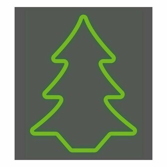 Decoratieve figuren EDM 72128 Flexiled Groen Spar 45 x 3 x 62 cm (1 Stuks) 2