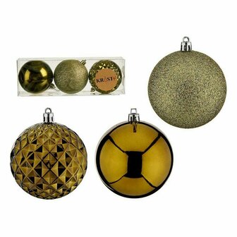 Set kerstballen Groen PVC &Oslash; 8 cm (12 Stuks) 2